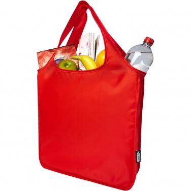 Logo trade promotional merchandise image of: Ash RPET large foldable tote bag 14L